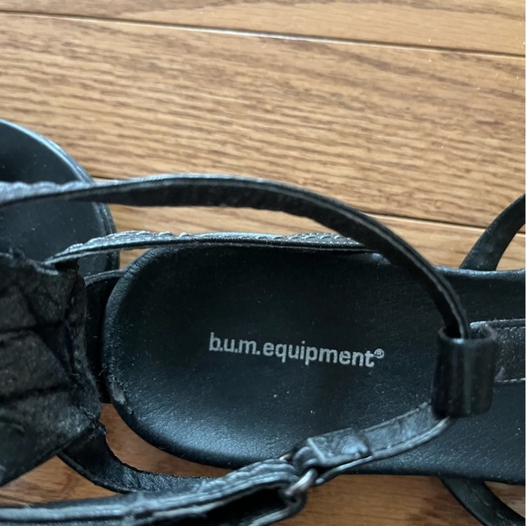 [8] BUM equipment Black Strap Sandal WMN - Picture 5 of 5